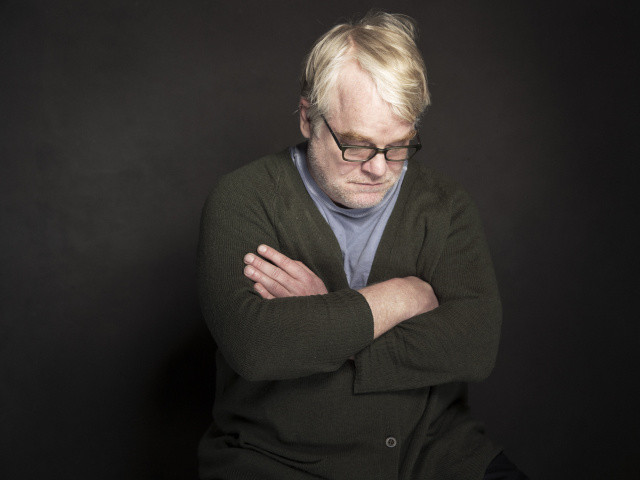 This photo taken Jan. 19, 2014, shows Phillip Seymour Hoffman posing for a portrait at The Collective and Gibson Lounge Powered by CEG, during the Sundance Film Festival, in Park City, Utah. Hoffman, who won the Oscar for best actor in 2006 for his portrayal of writer Truman Capote in "Capote", was found dead Sunday, Feb. 2, 2014, in his New York apartment. He was 46. (Photo by Victoria Will/Invision/AP)