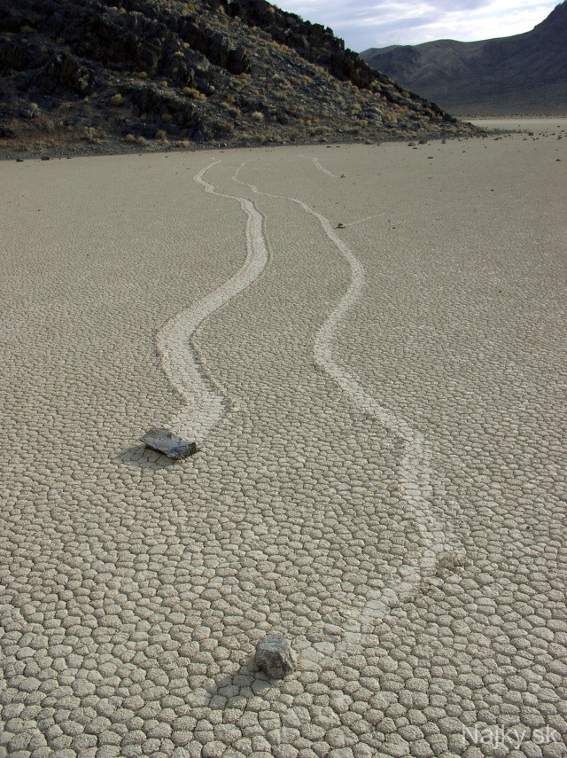 Death Valley Sailing Rocks