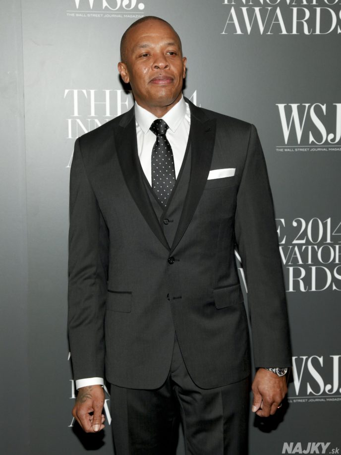 Dr. Dre attends the WSJ. Magazine 2014 Innovator Awards at MoMA on Wednesday, Nov. 5, 2014, in New York. (Photo by Andy Kropa/Invision/AP)