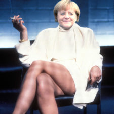 Merkelová vo filme Basic Instinct