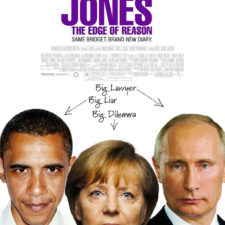 Obama, Merkelová a Putin vo filme "Bridget Jones"