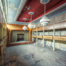 abandoned event hall