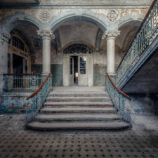 abandoned entry hall
