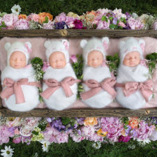 Identical quadruplet newborn photography baby photoshoot noelle mirabella 3.jpg