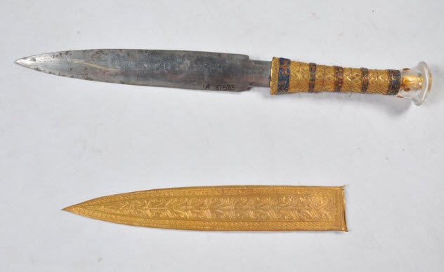 http://www.history.com/news/researchers-say-king-tuts-dagger-was-made-from-a-meteorite