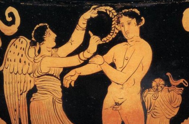 http://listverse.com/2016/12/13/10-weird-traditions-from-the-ancient-olympic-games/