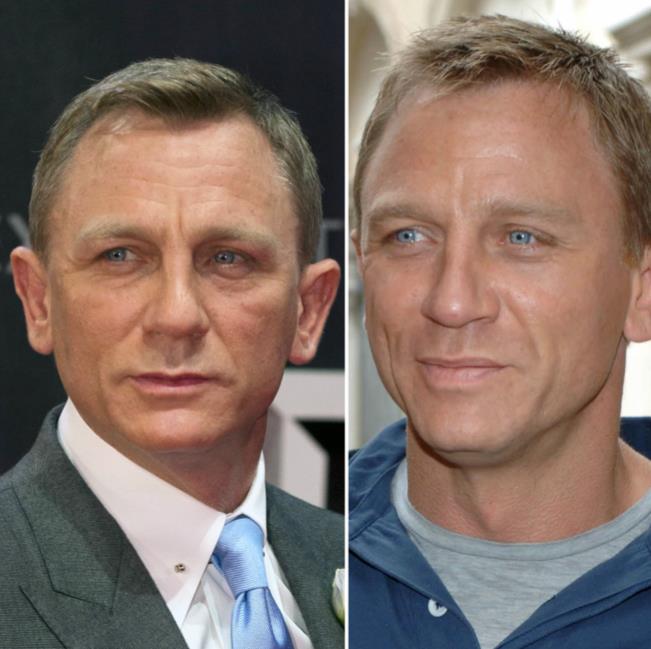 Daniel Craig - spočiatku fanúšikovia bondoviek namietali proti výberu Daniela za nového Bonda. Málokto z nich totiž čakal, že bude ako James Bond taký úžasný. A to nie je typický krásavec.