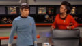 Spock a uhura star trek