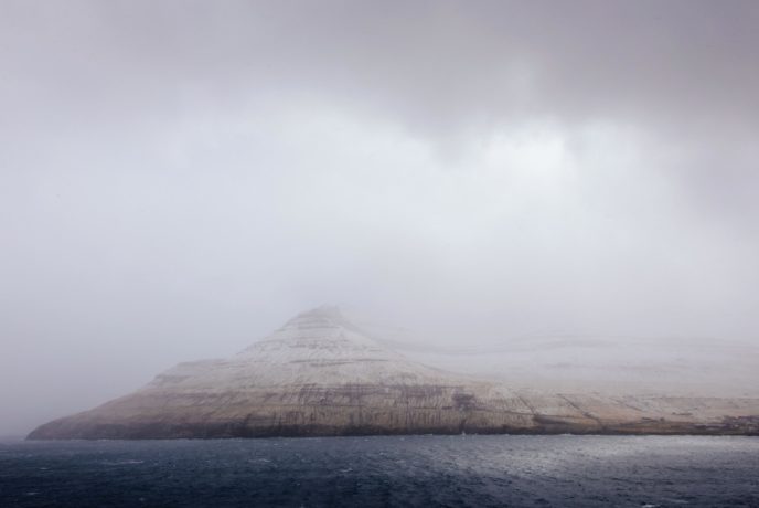 Https://pixnio.com/nature landscapes/fog mist/landscape water mountain fog sea ocean sky mist island