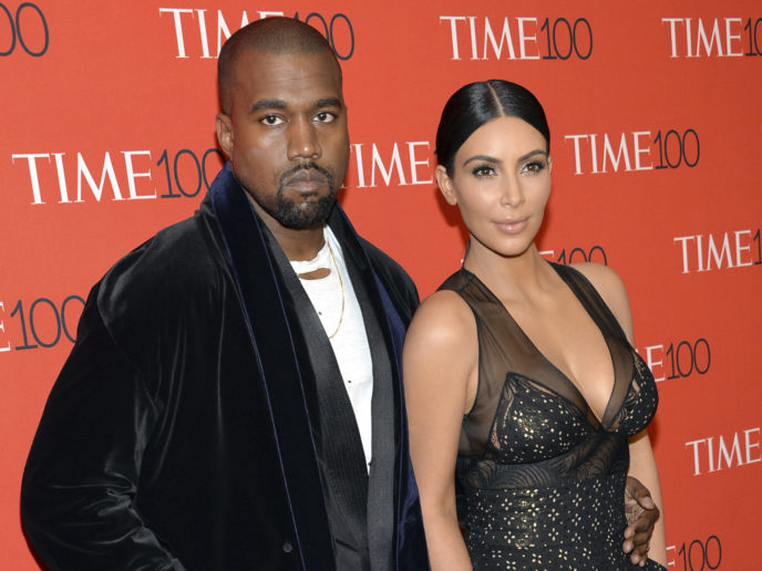  Kanye West a Kim Kardashian 
