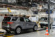 Prehliadka výroby nových terénnych vozidiel Land Rover Defender vo výrobných priestoroch závodu Jaguar Land Rover pri Nitre v rámci jeho predstavenia na Slovensku. Dolné Hony, 10. september 2019.