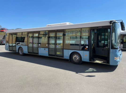 Nové autobusy v Nitre