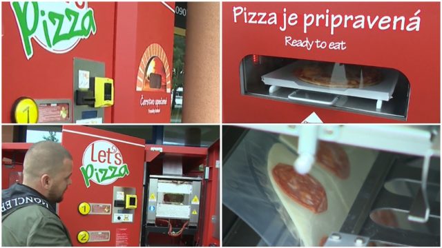 Automat na pizzu v Nitre