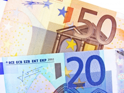 20 a 50 eurová bankovka