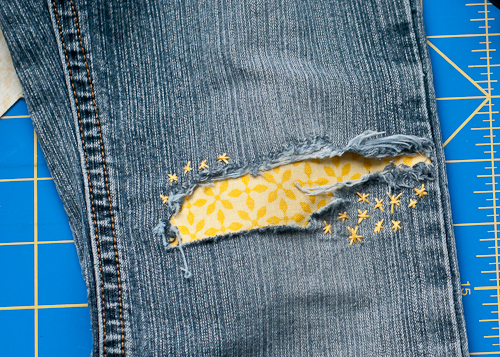 How to Mend Jean Holes in Cutest Way1