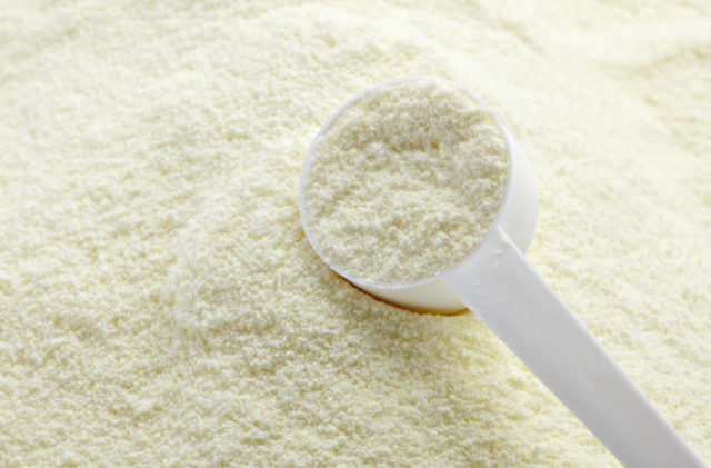Powdered milk dairy food for baby