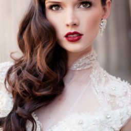 20 gorgeous bridal hairstyle and makeup ideas for 2016.jpg
