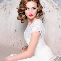 20 gorgeous bridal hairstyle and makeup ideas for 2016 8.jpg