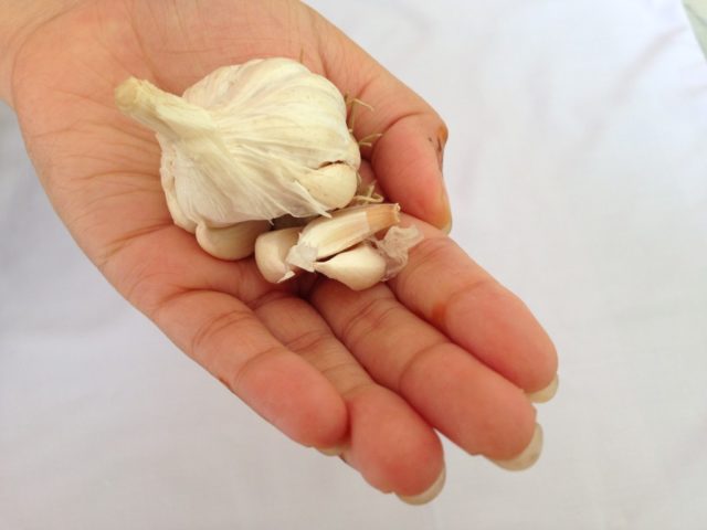 Chew a piece of garlic to get rid of a sore throat 1024x768.jpg