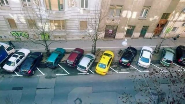 Parkovisko v Rumunsku