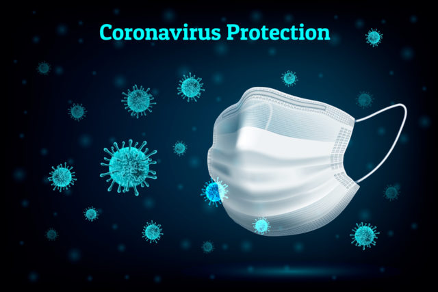 Coronavirus Protection eps