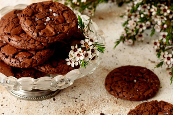 Brownie cookies s čokoládou (bez múky)