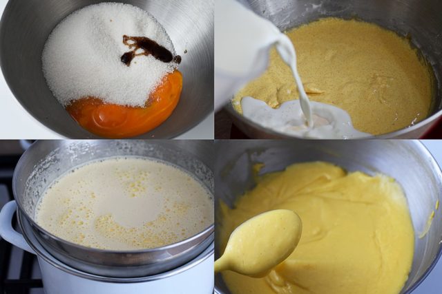 Preparare crema pe baie de aburi prajitura kinder bueno 1024x683.jpg