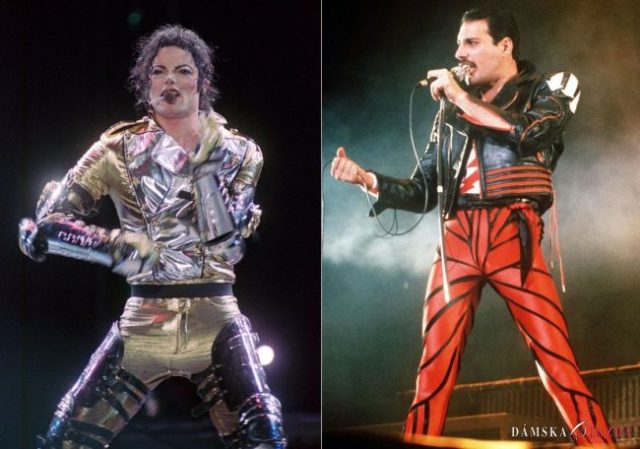 Michael Jackson a Freddie Mercury