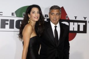 George Clooney a jeho snúbenica Amal Alamuddin