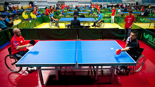 STOLNÝ TENIS: Paralympijský turnaj