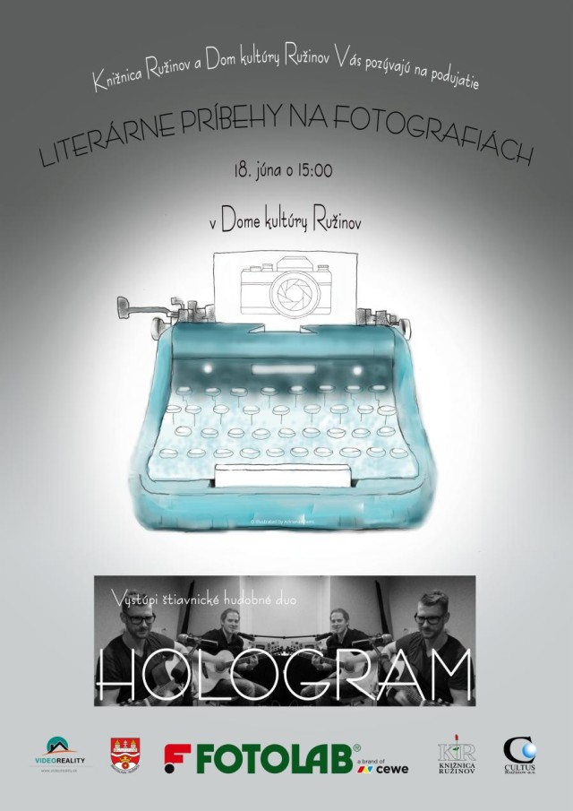 plagát Literárne príbehy na fotografiách