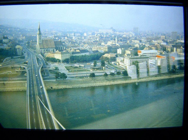pohľad na Bratislavu, Dunaj