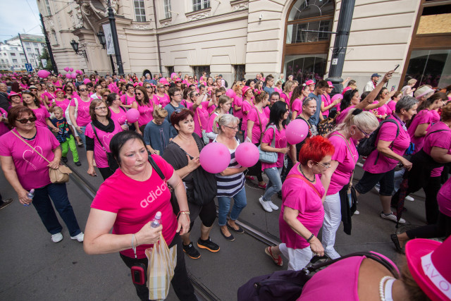 Pochod proti rakovine prsníka