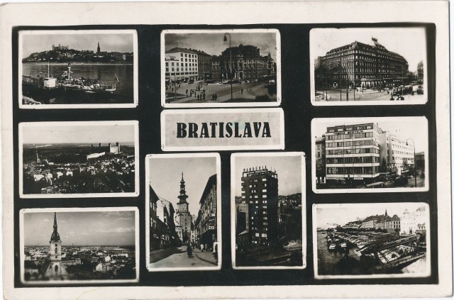 Bratislava, pohľadnica