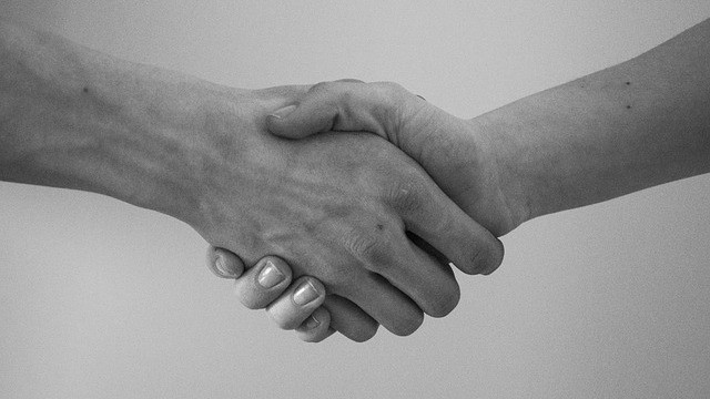 dohoda, podanie rúk