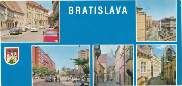 pohľadnica Bratislava