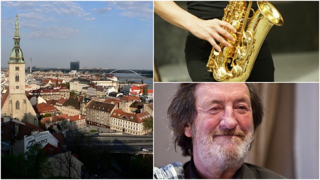 Bolek Polívka, Bratislava, saxofón