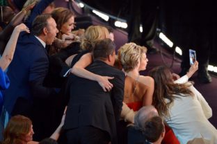 Kevin Spacey, Angelina Jolie, Julia Roberts, Brad Pitt, Jennifer Lawrence, Ellen DeGeneres, Jared Leto