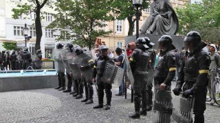 Dúhové zhromaždenie v Bratislave, polícia