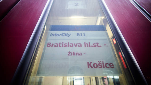 Prvá jazda vlaku InterCity