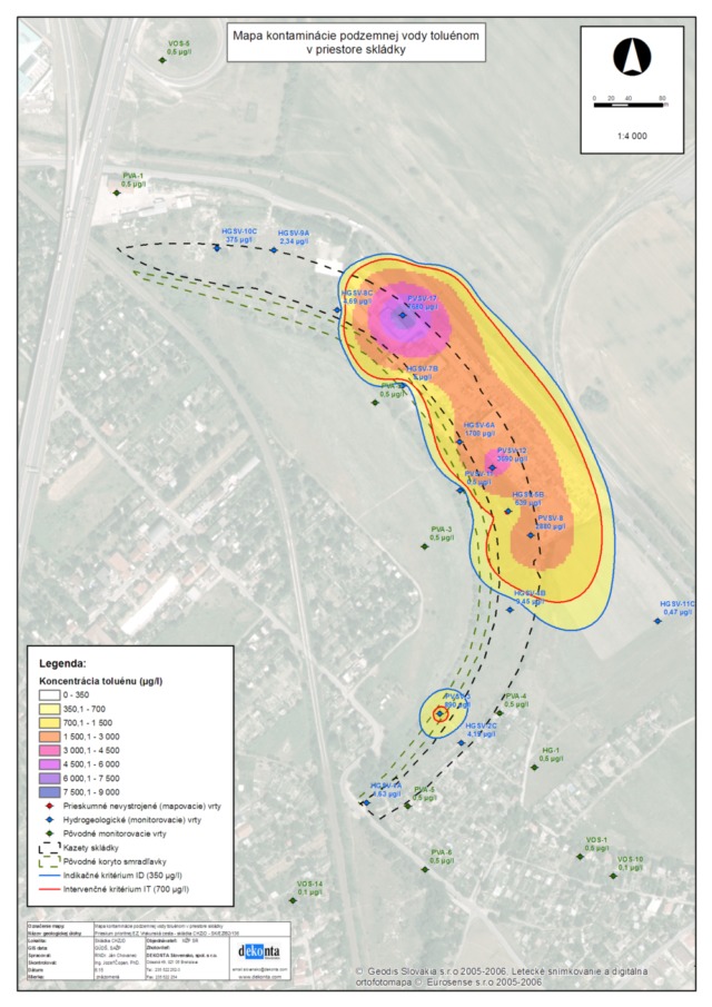 Mapa kontaminacie podzemnej vody toluenom mzp.png