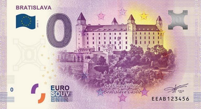 0eur suvenir bankovka bratislavsky hrad.jpg