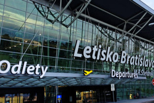 Departures at Airport in Bratislava