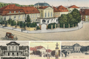 Grasalkovicov palac prezidentsky kolaz stara bratislava na fotografiach a obrazoch.jpg