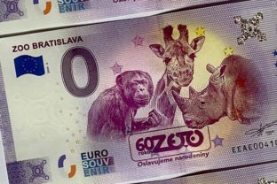 Nulová Euro bankovka ZOO