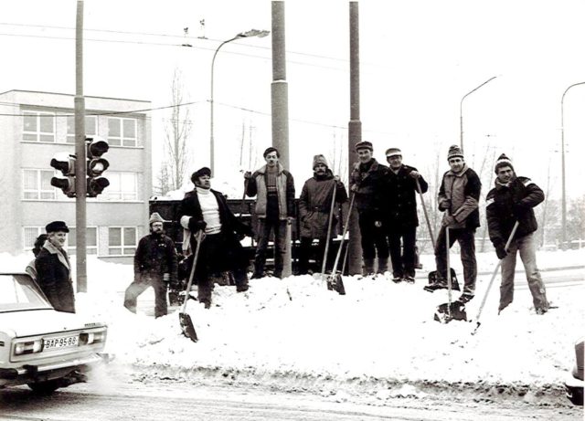 Veľká snehová kalamita v roku 1987