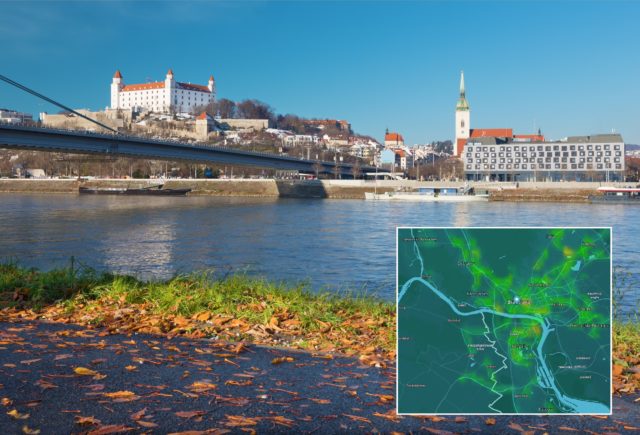 Bratislava - dunaj kvalita ovzdusia