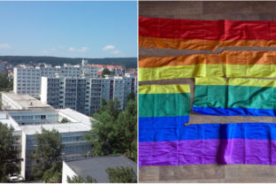 LGBTQ vlajka, internát