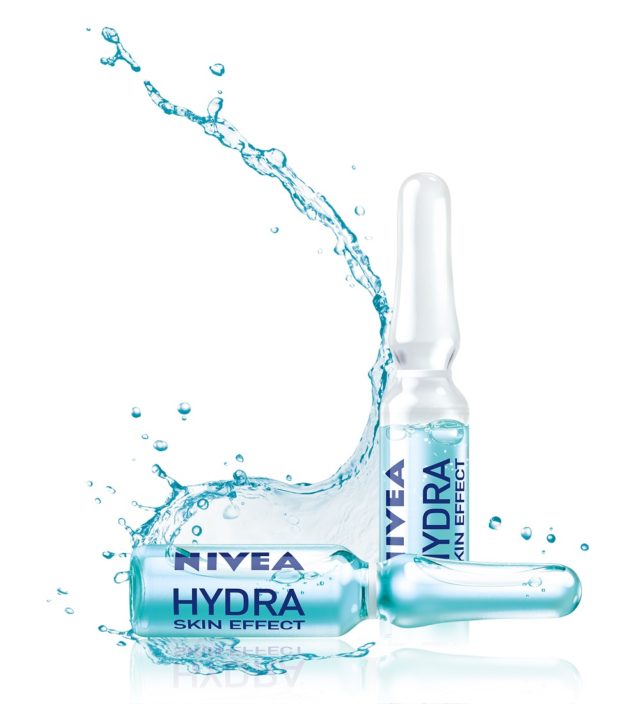 Intenzívna hydratačná 7-dňová kúra Hydra Skin Effect, NIVEA, 7x1 ml. 