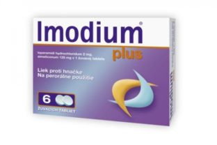 Imodium Plus žuvacie tablety
